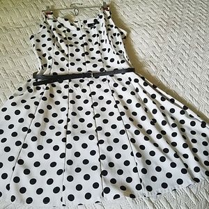 Polka dot dress